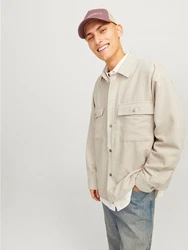 ONLY Hemdjacke Khaki/Beige/Weiß