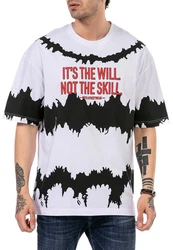 RedBridge T-Shirt Peterborough mit Statement-Print Weiß