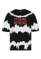 RedBridge T-Shirt Peterborough mit Statement-Print Schwarz/Weiß
