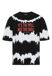 RedBridge T-Shirt Peterborough mit Statement-Print Schwarz/Weiß