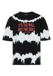 RedBridge T-Shirt Peterborough mit Statement-Print Schwarz/Weiß