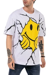 RedBridge T-Shirt Chester Gelb/Weiß