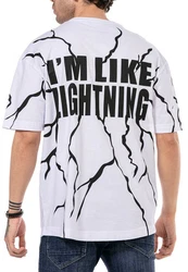 RedBridge T-Shirt Chester Gelb/Weiß
