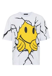 RedBridge T-Shirt Chester Gelb/Weiß
