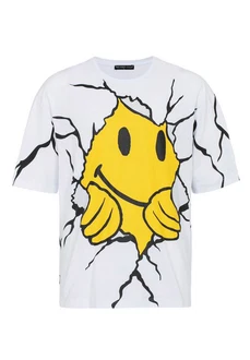 RedBridge T-Shirt Chester Gelb/Weiß