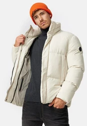 Indicode Winterjacke Lanse Beige/Weiß/Creme/Khaki/Gelb