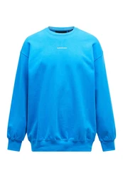 Peak Performance Fleecepullover Original Terry Crew Hellblau/Blau