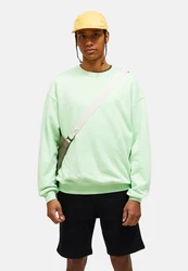 Peak Performance Fleecepullover Original Terry Crew Grün/Neonfarben/Hellgrün