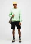 Peak Performance Fleecepullover Original Terry Crew Grün/Neonfarben/Hellgrün