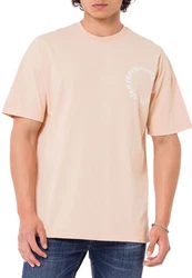 RedBridge T-Shirt Runcorn mit Print Orange/Braun/Rosa/Khaki