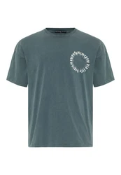 RedBridge T-Shirt Runcorn mit Print Grün/Dunkelgrün/Türkis/Blau/Grau/Dunkelblau