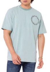 RedBridge T-Shirt Runcorn mit Print Blau/Grün/Türkis/Hellgrün