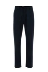 WE Fashion Chinohose Dunkelblau/Blau