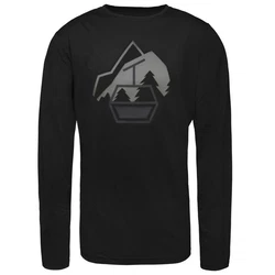 Schöffel Fleeceshirt Glogghus Schwarz/Türkis/Dunkelgrau
