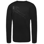 Schöffel Langarmshirt Hasliberg Schwarz/Beige/Dunkelblau