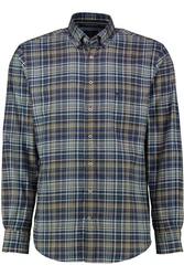 FYNCH-HATTON Langarm Oberteil Blau/Hellblau/Dunkelblau/Grau