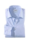 OLYMP Businesshemd Level Five Body Fit Comfort Stretch Hellblau/Dunkelblau