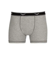 Trigema Boxer Bequeme Pants mit Webgummibund Grau