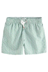 Next Badeshorts mit Print Grün