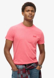 Rundhalsshirt Organic Cotton Essential Logo T-Shirt