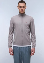 Strickjacke DECATUR FZ 3 Mit Rundhalsausschnitt