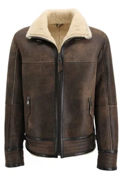 Winterjacke Lammfelljacke TOMEK