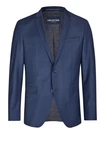 HECHTER PARIS Sakko DH-XTENSION Shape Fit (1-tlg) Dunkelblau/Hellblau/Blau