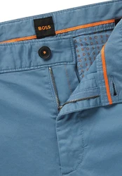 BOSS ORANGE Stoffhose Chino Blau/Grau/Hellblau