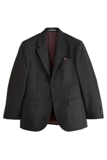 Next Sakko Nova Fides Regular Fit Signature Sakko Dunkelgrau/Schwarz/Grau/Dunkelrot