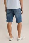 WE Fashion Shorts Blau/Lila/Hellblau