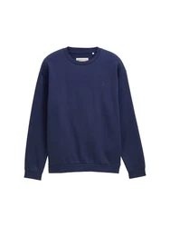 TOM TAILOR Denim Sweatshirt mit Logo-Print 