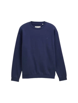 TOM TAILOR Denim Sweatshirt mit Logo-Print