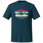 Schöffel T-Shirt Simius Türkis/Grün/Dunkelblau/Dunkelgrün