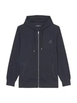 Marc O'Polo Kapuzensweatshirt Heavy Jersey Dunkelblau/Dunkelgrau