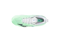 Mizuno Wave Momentum 3 Handballschuh Grün/Hellblau