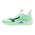 Mizuno Wave Momentum 3 Handballschuh Grün/Hellblau