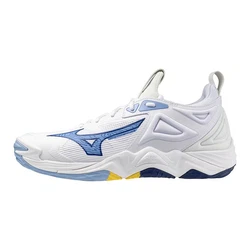 Mizuno Wave Momentum 3 Handballschuh Hellblau/Weiß/Blau