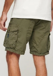 Superdry Shorts SD-PARACHUTE LIGHT SHORT Dunkelgrün/Khaki/Grün