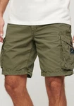 Superdry Shorts SD-PARACHUTE LIGHT SHORT Dunkelgrün/Khaki/Grün