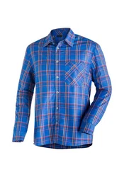 Maier Sports Funktionshemd Claas Herren Hemd OMBRE BLAU/BLAU
