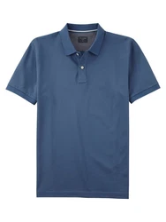 OLYMP Poloshirt Blau/Dunkelblau/Hellblau