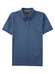 OLYMP Poloshirt Blau/Dunkelblau/Hellblau