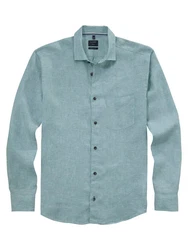 OLYMP Hemd Casual Grün/Blau/Hellblau/Türkis