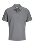 JACK & JONES Poloshirt JJEAUSTIN Grau/Hellgrau/Dunkelgrau