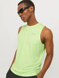 Jack & Jones Muskelshirt JCOCNZ TANK TOP SN Grün/Neonfarben