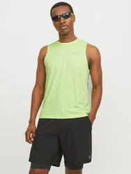 Jack & Jones Muskelshirt JCOCNZ TANK TOP SN Grün/Neonfarben