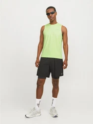 Jack & Jones Muskelshirt JCOCNZ TANK TOP SN Grün/Neonfarben