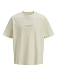 JACK & JONES T-Shirt 'JORIslington' Khaki/Beige