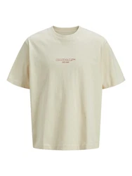 JACK & JONES T-Shirt 'JORIslington' Khaki/Beige