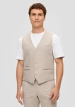 s.Oliver BLACK LABEL Anzugweste s.O PURE Beige/Khaki/Braun